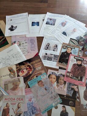 Retro 70's-90's  bundle crafting cooking fun creative lifestyle reads & projects